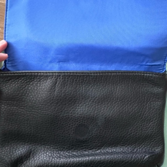 Deux Lux Black Vegan Leather Clutch - Picture 2 of 5